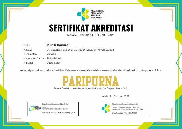 Terakreditasi Paripurna
