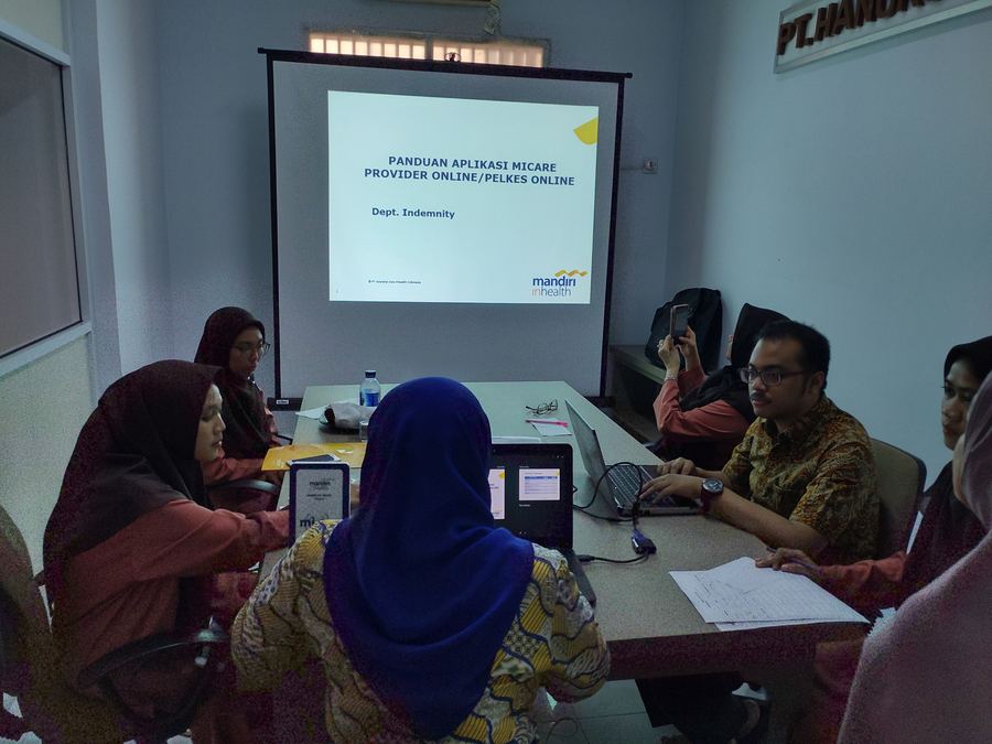 Sosialisasi Mandiri Inhealth di Klinik Hanuro