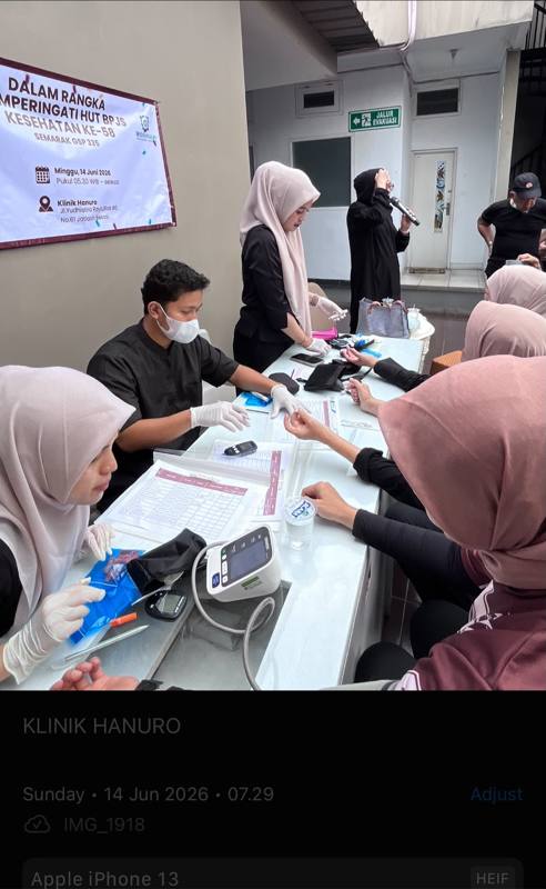 Cek kesehatan Prolanis